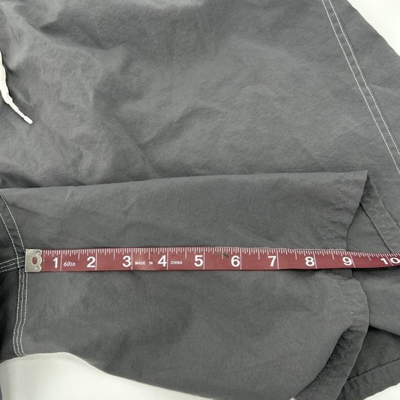 Nike Shorts Men's‎ Swim XL Gray Swimming Trunks Mesh Lined Elastic Waist - Picture 9 of 10